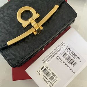 Salvatore Ferragamo Womens key chain wallet